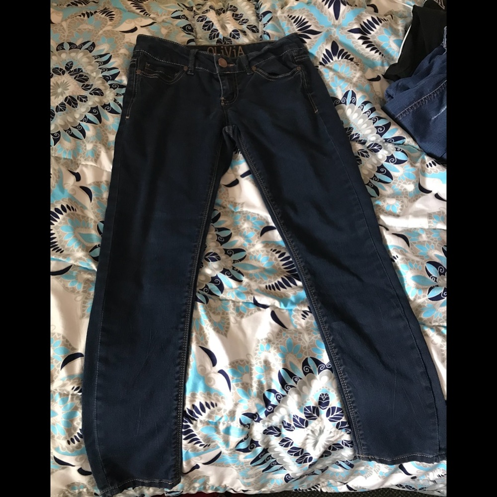 Olivia size 3 stretch skinny jeans